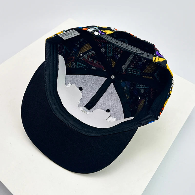 New Unisex Color Block Letter Embroidery Baseball Hats Hip Hop Breathable Casual Sunshade Peaked Caps Versatile Fashion Personal