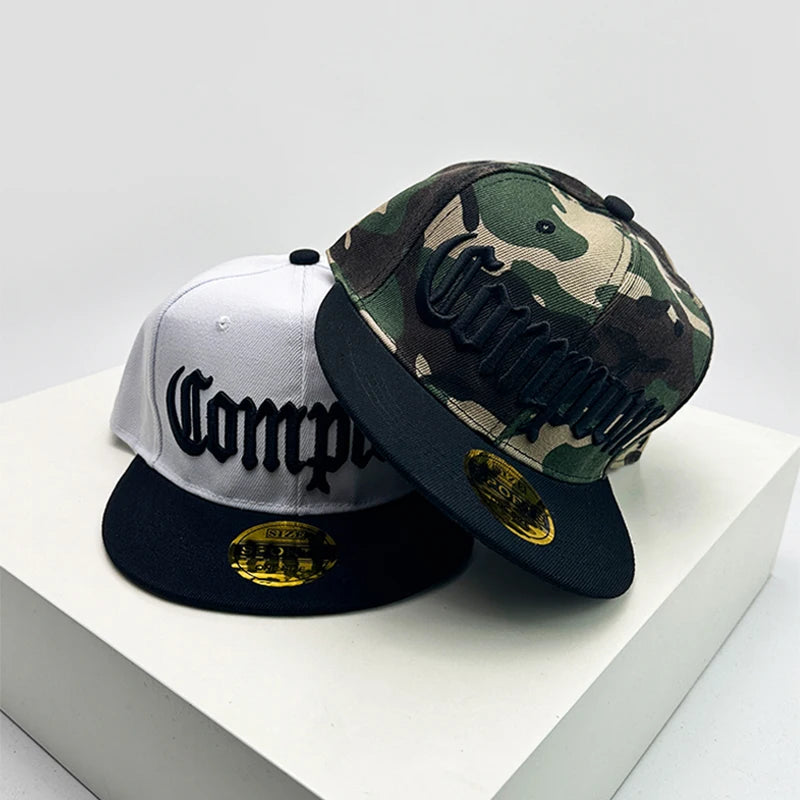 New Unisex American Style Letter Embroidery Baseball Hats Breathable Hip hop Sunshade ins Peaked Caps Versatile Fashion Street