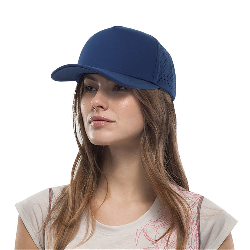 New Men Woman Mesh Solid Outdoor Baseball Hats Personal Sunshade Simple Breathable Snapback Cap Versatile Fashion Sport Climb