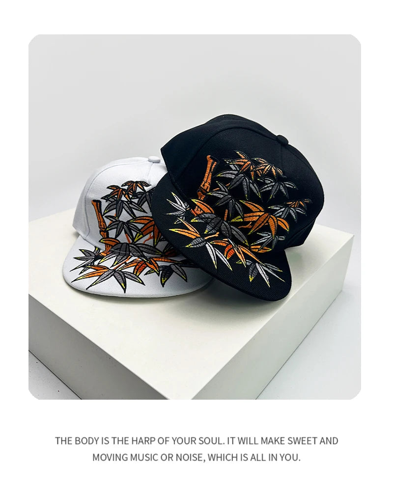 New Unisex China Chic Pattern Embroidery Baseball Hats Breathable Ethnic Style Sunshade Peaked Caps Versatile Hip Hop Fashion