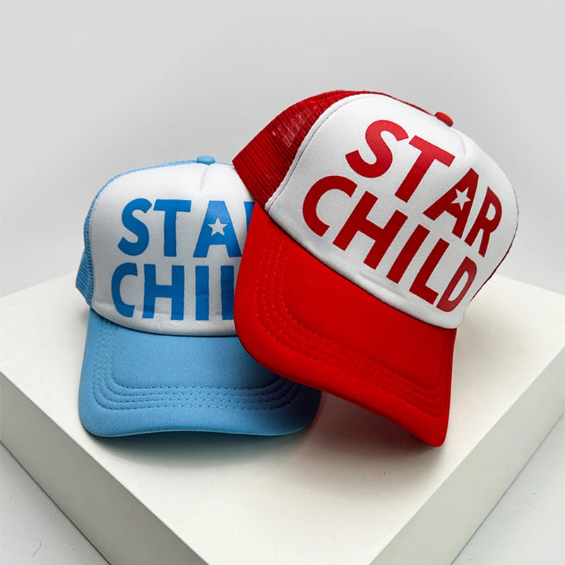 The "Star Child" Trucker Rope Hat