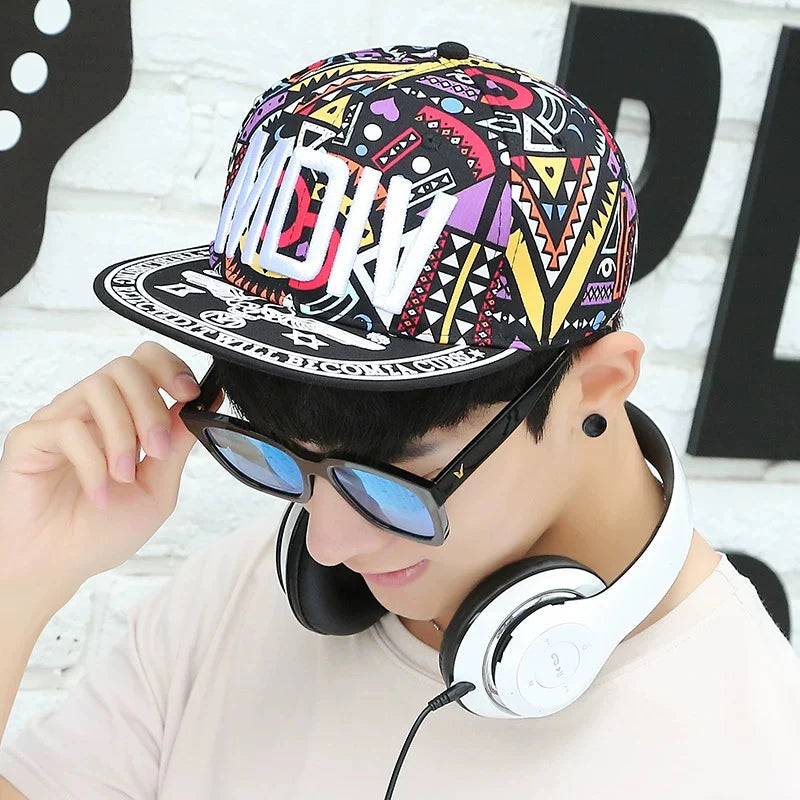 New Unisex Color Block Letter Embroidery Baseball Hats Hip Hop Breathable Casual Sunshade Peaked Caps Versatile Fashion Personal