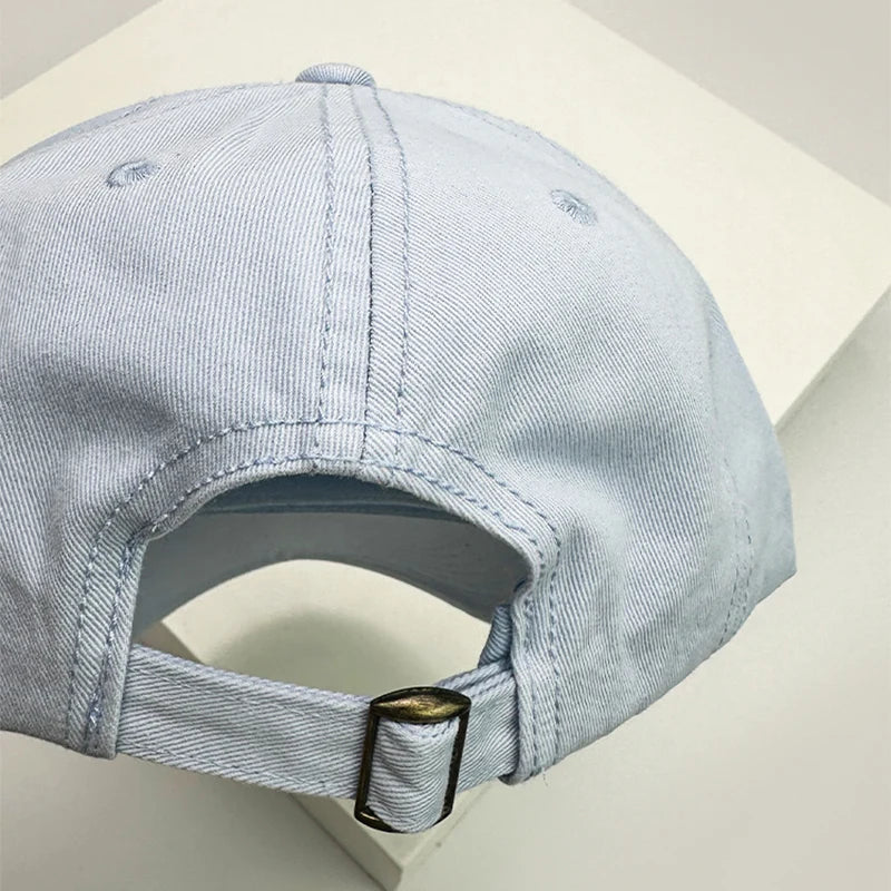 New Men Women Temperamental Embroidered Letters Baseball Hats Versatile Breathable Sunshade Korean Snapback Caps Fashion Simple