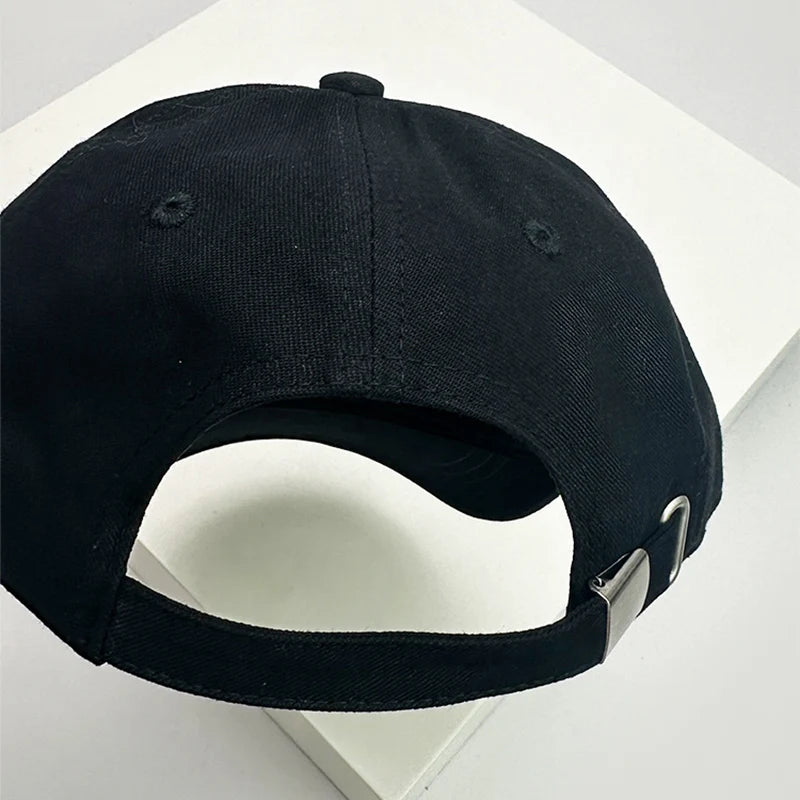 New Men Women Cute Patch Flower Letters Baseball Hats Versatile Breathable Sunshade Student Snapback Caps Fashion Little Fresh