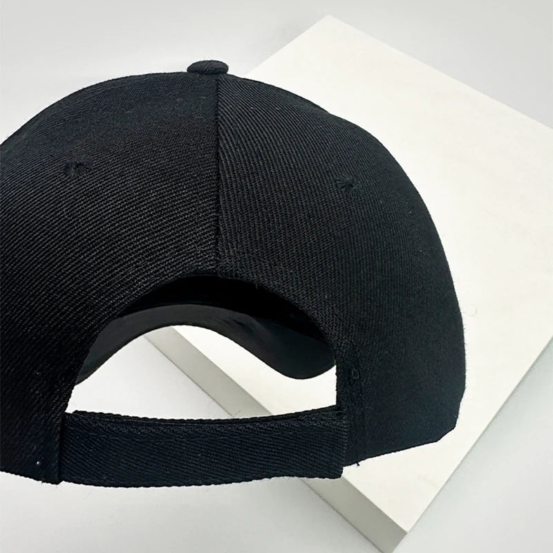 New Unisex Bear Wolf Letter Embroidery Baseball Hats Breathable Hardtop Sunshade Personal Peaked Caps Versatile Fashion Outdoor