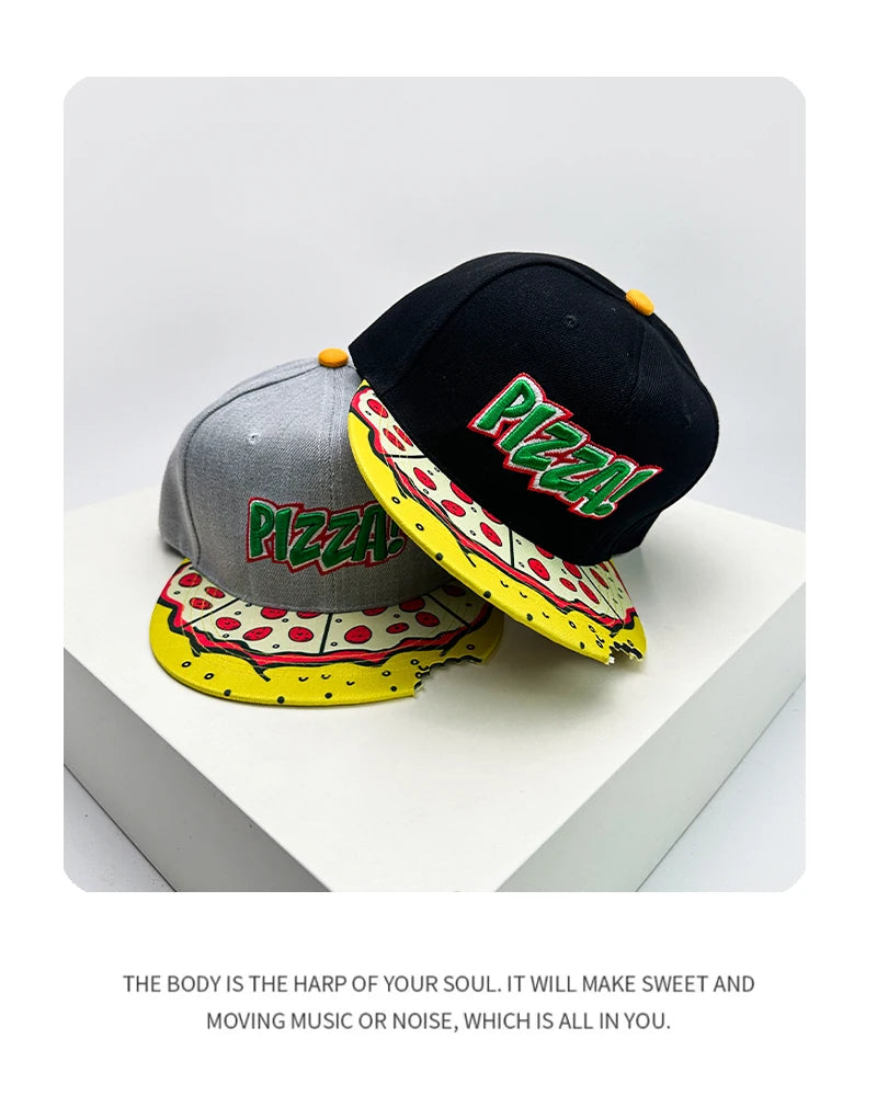 New Unisex Cartoon Eyes Letter Embroidery Baseball Hats Breathable Flat Eave Sunshade Hip Hop Peaked Caps Versatile Fashion ins