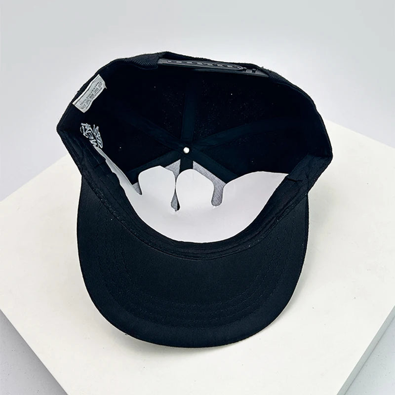 New Unisex American Style Letter Embroidery Baseball Hats Breathable Hip hop Sunshade ins Peaked Caps Versatile Fashion Street