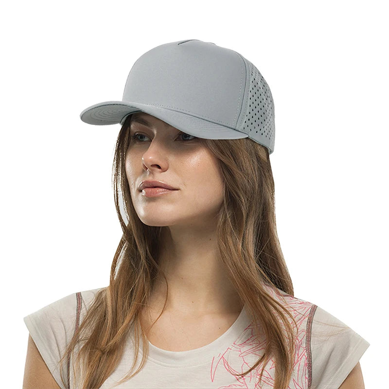 New Men Woman Mesh Solid Outdoor Baseball Hats Personal Sunshade Simple Breathable Snapback Cap Versatile Fashion Sport Climb