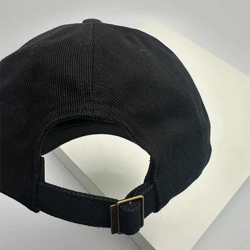 New Unisex Embroidered AND Letters Simple Baseball Hats Breathable High-quality Sunshade Peaked Caps Versatile Fashion Korean