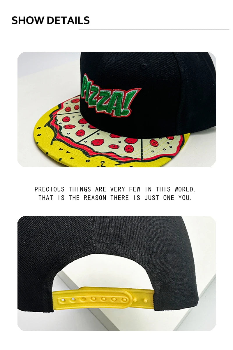 New Unisex Cartoon Eyes Letter Embroidery Baseball Hats Breathable Flat Eave Sunshade Hip Hop Peaked Caps Versatile Fashion ins