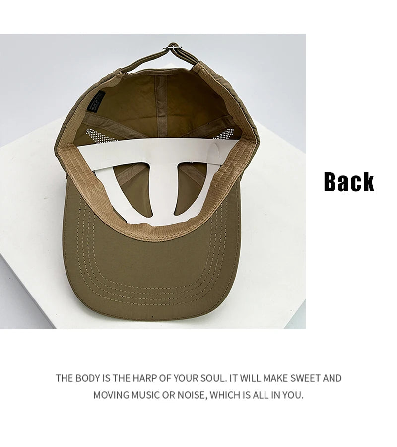 New Men Woman Personal Quick Drying Printed Digit Baseball Hats Breathable Simple Sunshade Mesh Snapback Caps Versatile Fashion