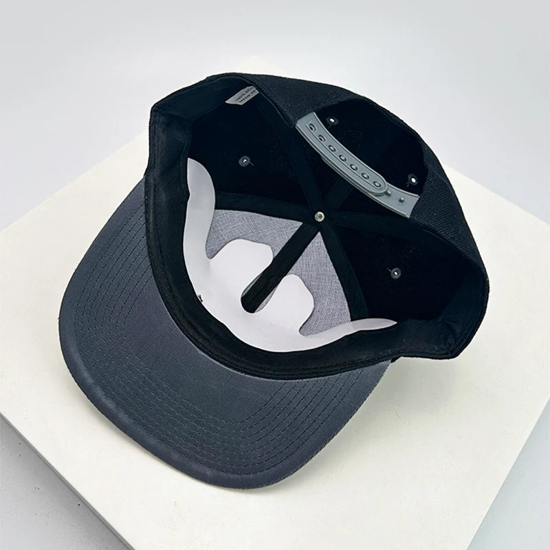 New Unisex Color Block Solid Baseball Hats Breathable Simple Sunshade Hip Hop Peaked Caps Versatile Flat Eave Fashion ins Street