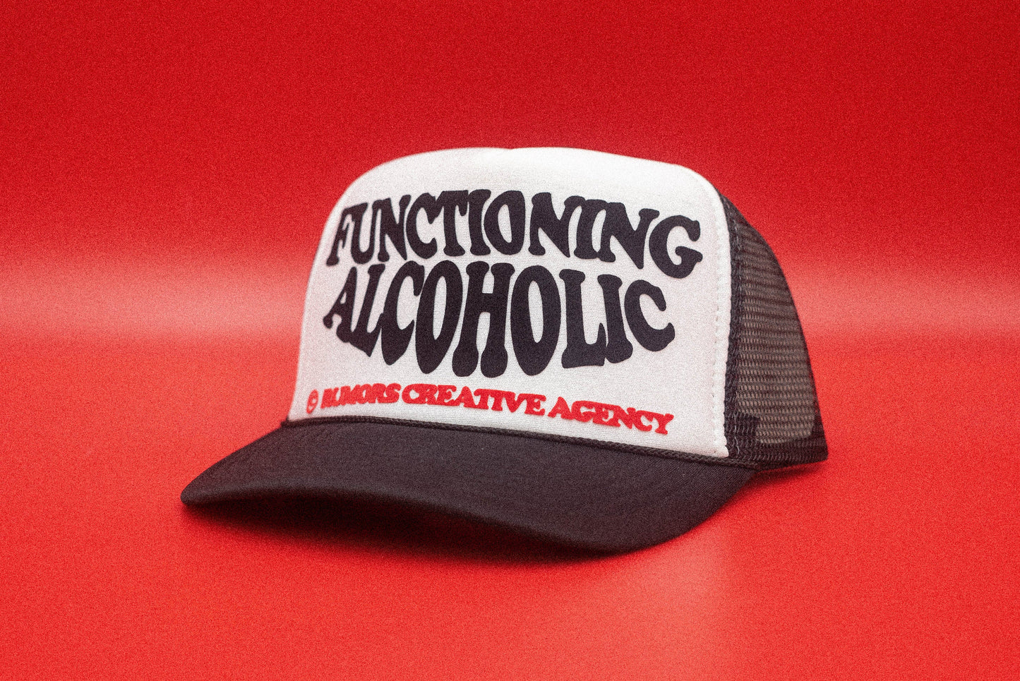 The "Functioning Alcoholic" Funny Trucker Hat