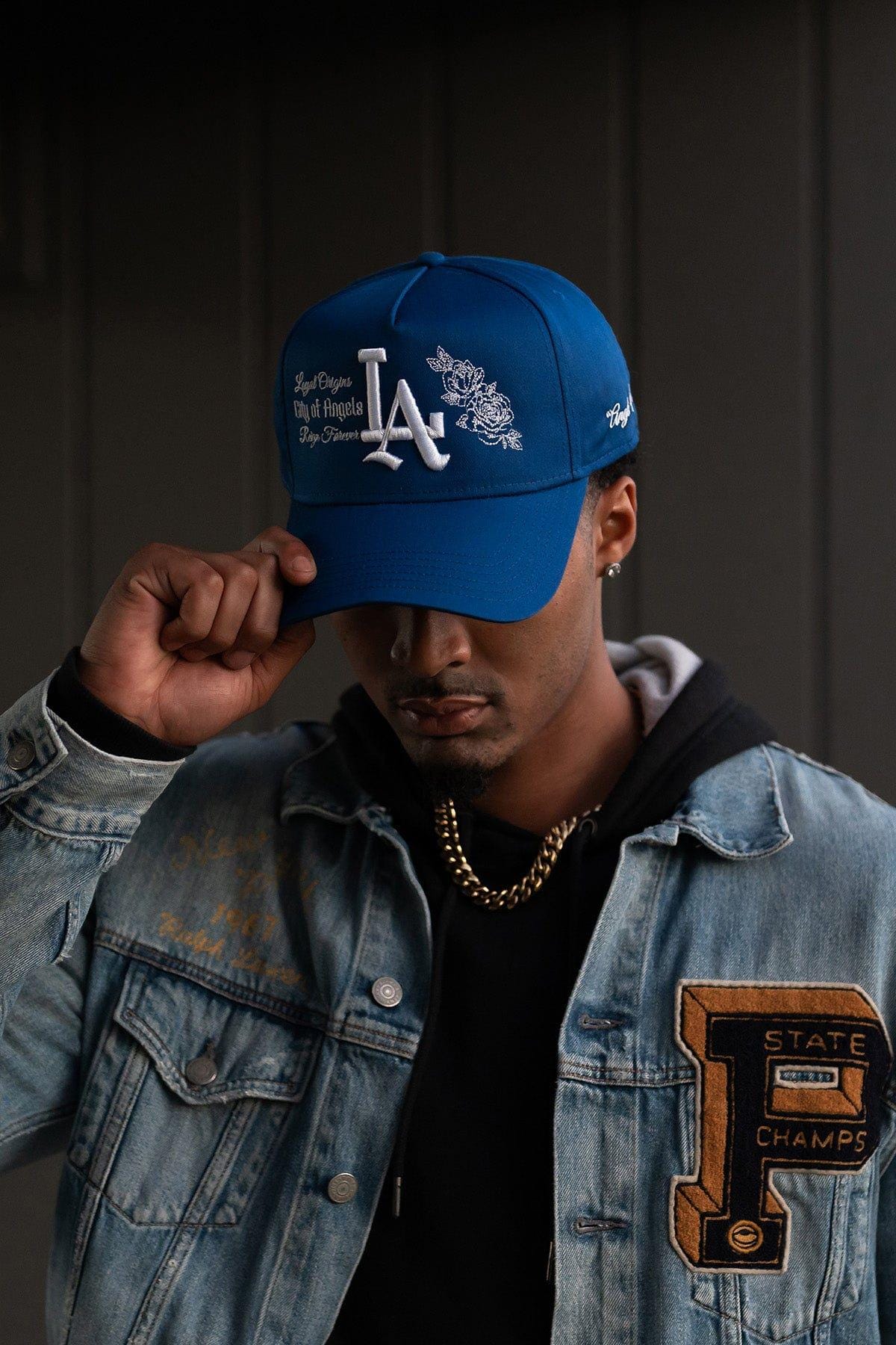 LA 'Roses' Premium Snapback Hat