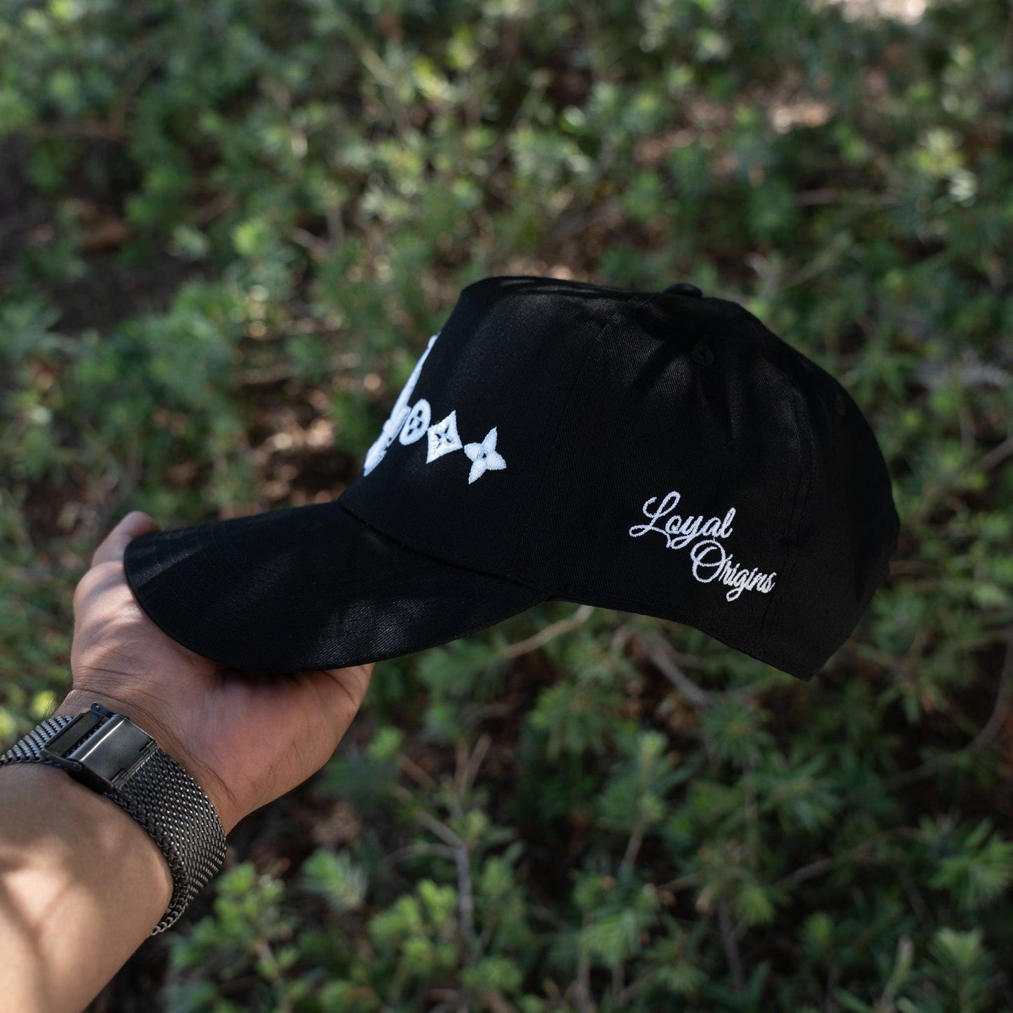 LA Monogram Premium Snapback Hat