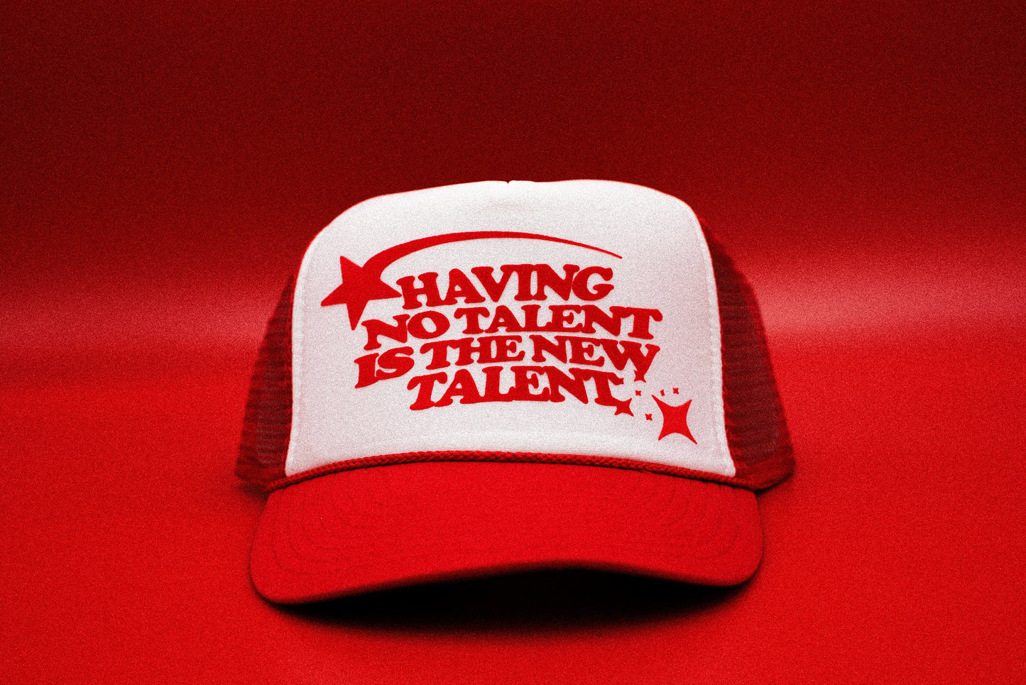 The "Having No Talent Is The New Talent" Funny Trucker Hat