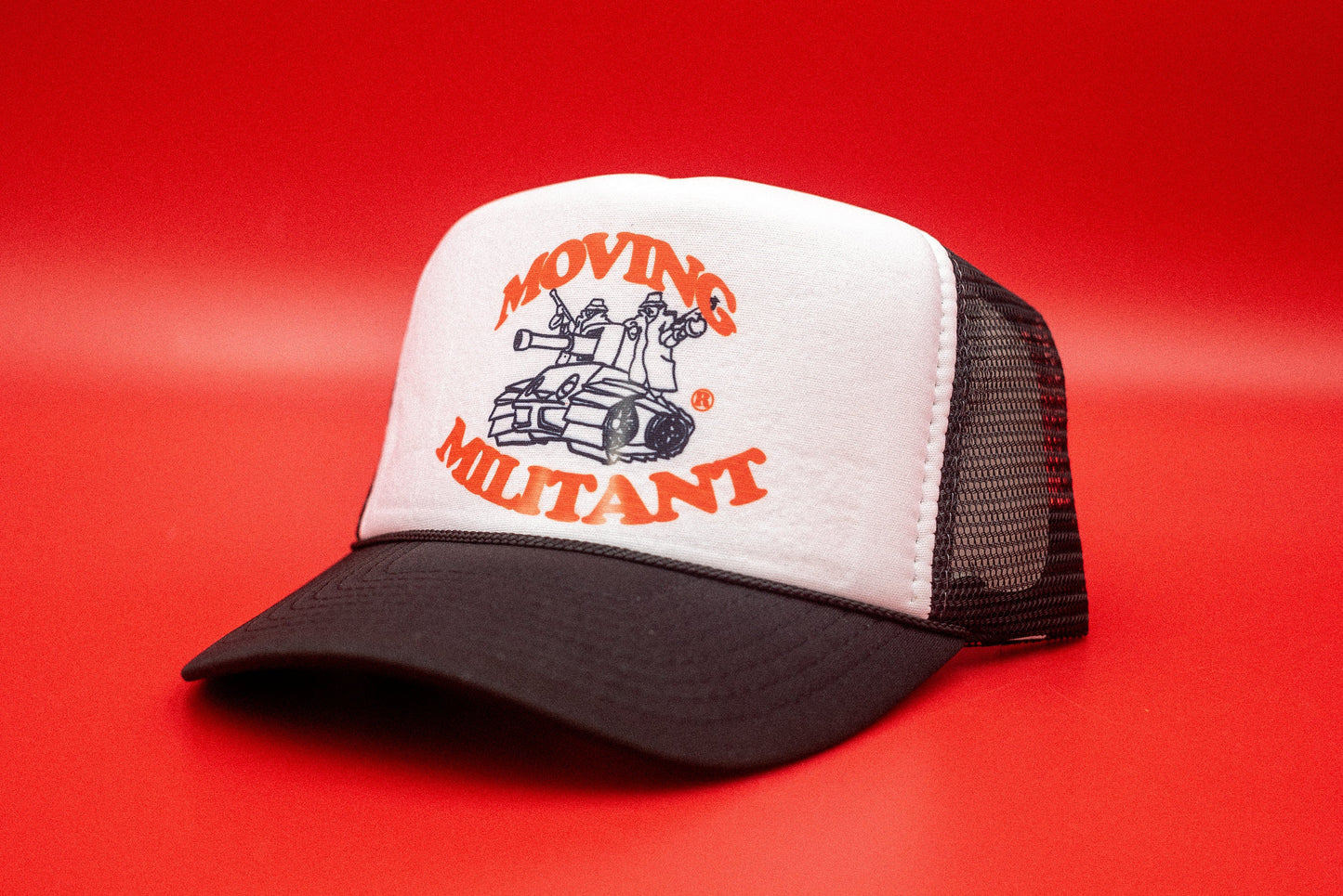 The "Moving Militant" Funny Trucker Hat