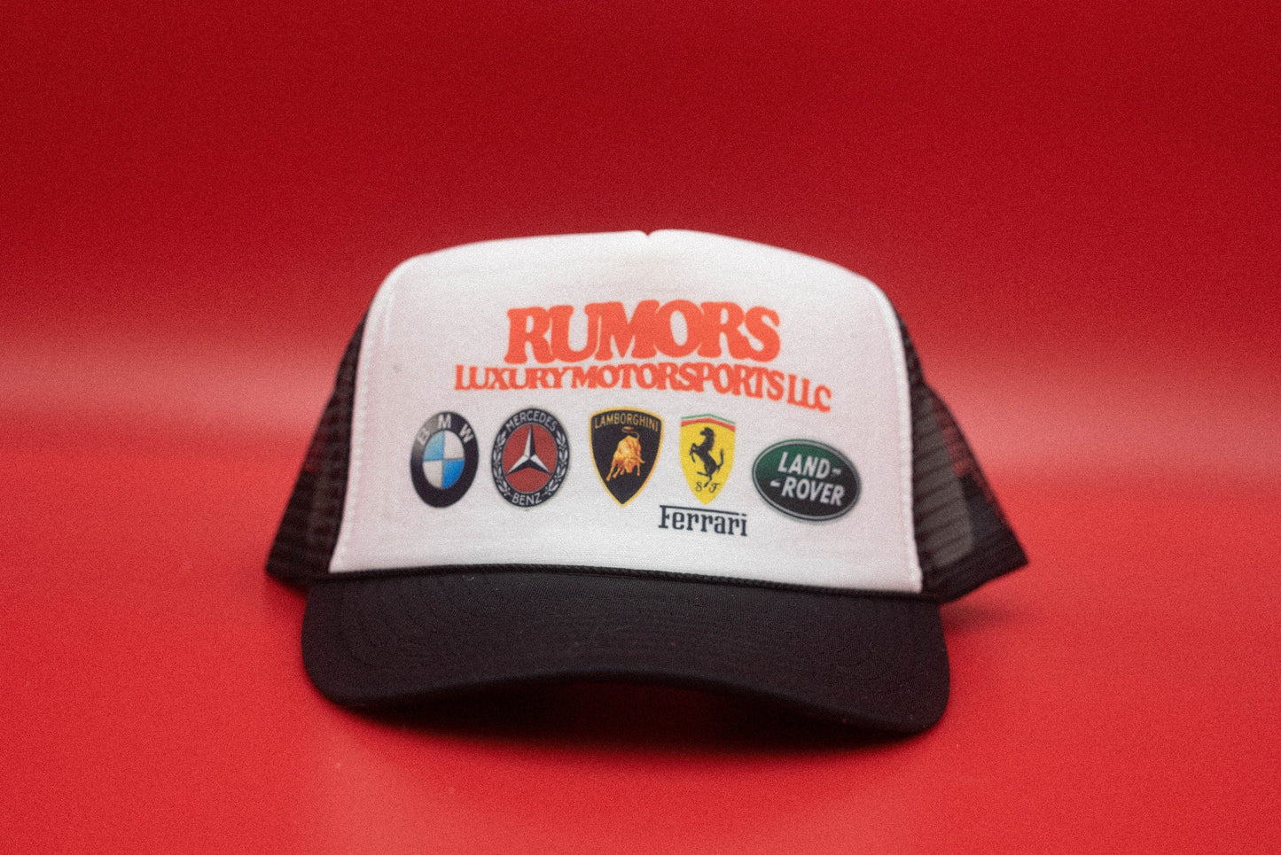 The "Rumors Luxury Motorsports" Trucker Hat