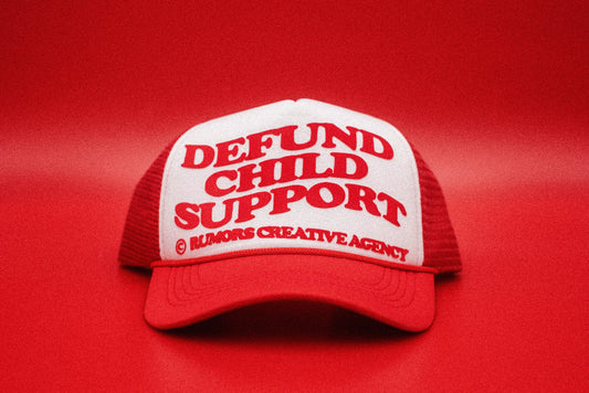 The "Defund Child Support" Funny Trucker Hat