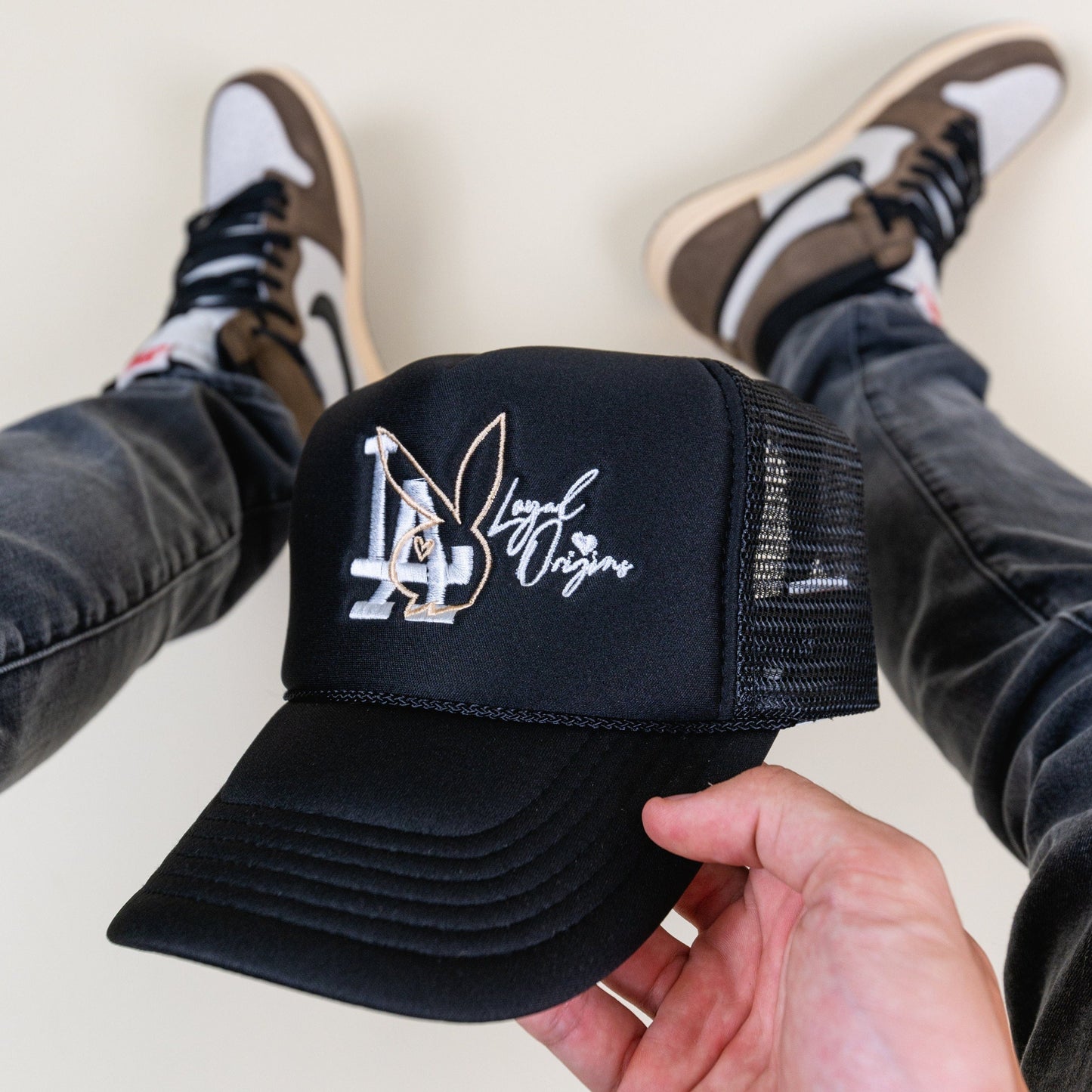 The "LA Bunny Signature" Trucker Hat