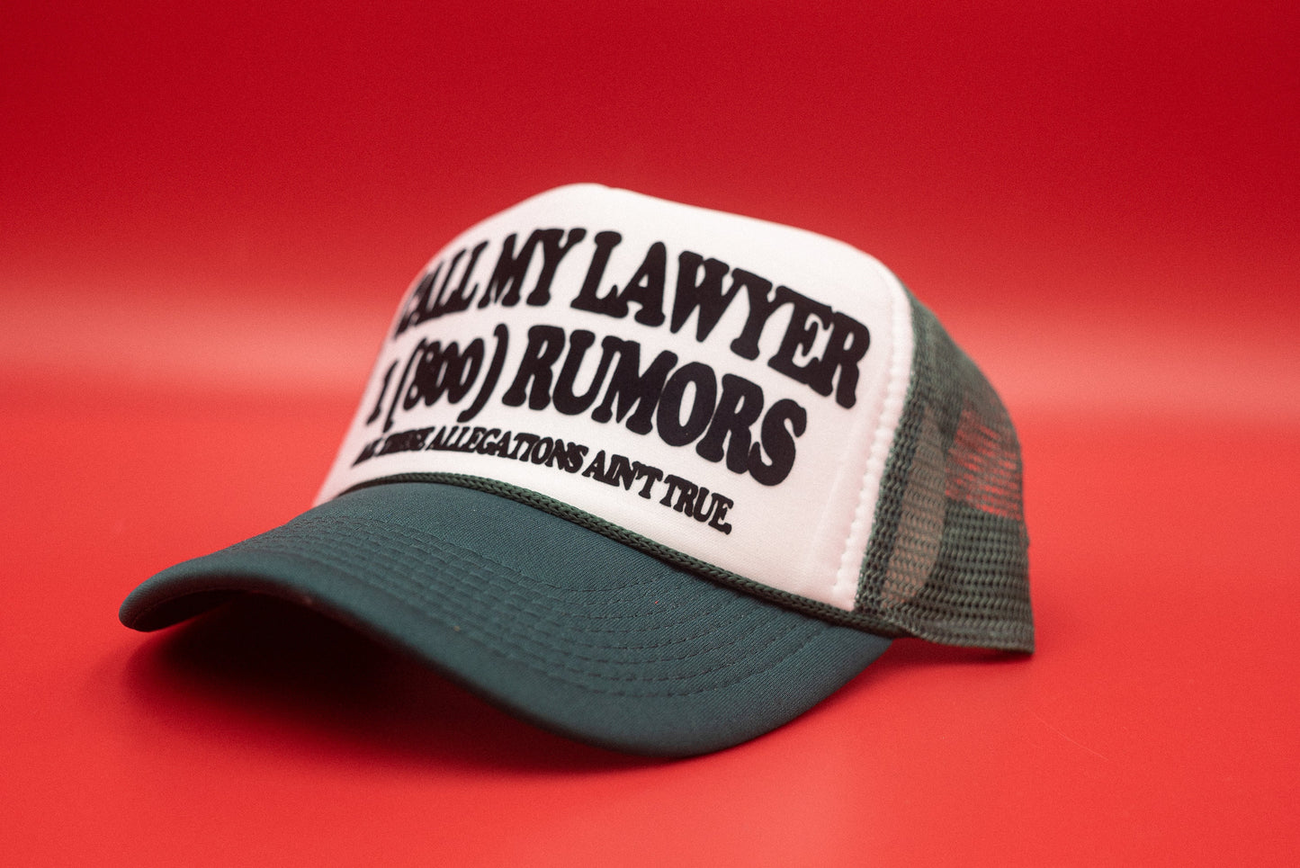 The "Call My Lawyer" Funny Trucker Hat