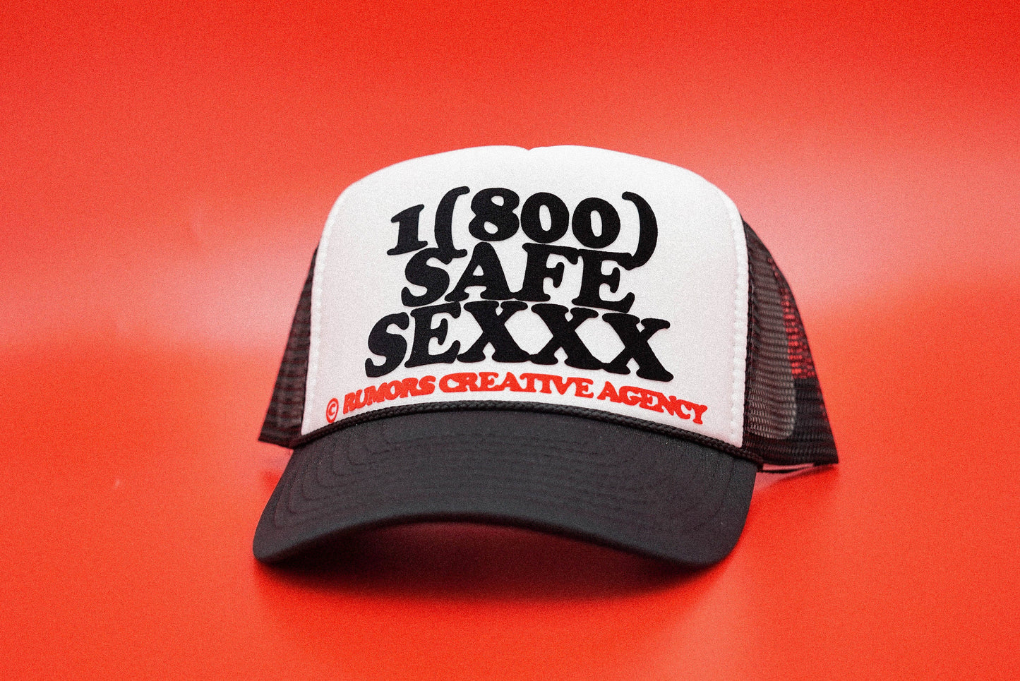 1 (800) SAFE SEXXX - Funny Trucker Hat