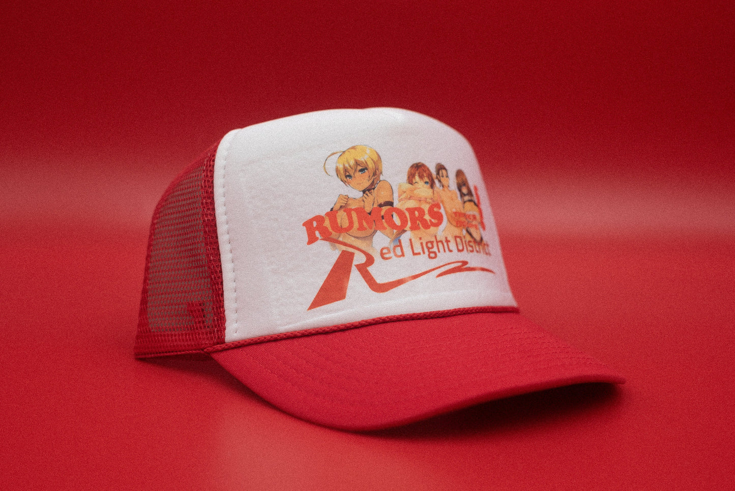 The "Red Light District" Funny Trucker Hat