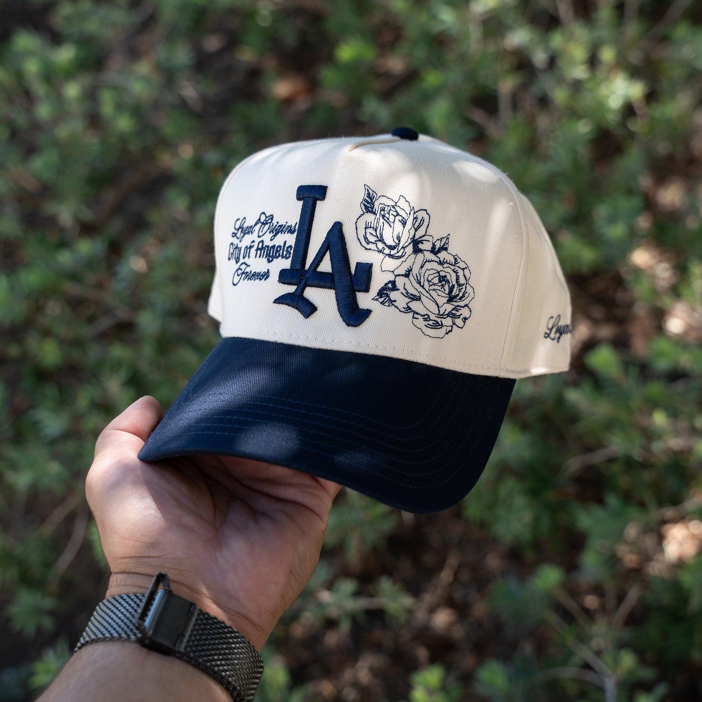 LA 'Roses' V2 Premium Snapback Hat