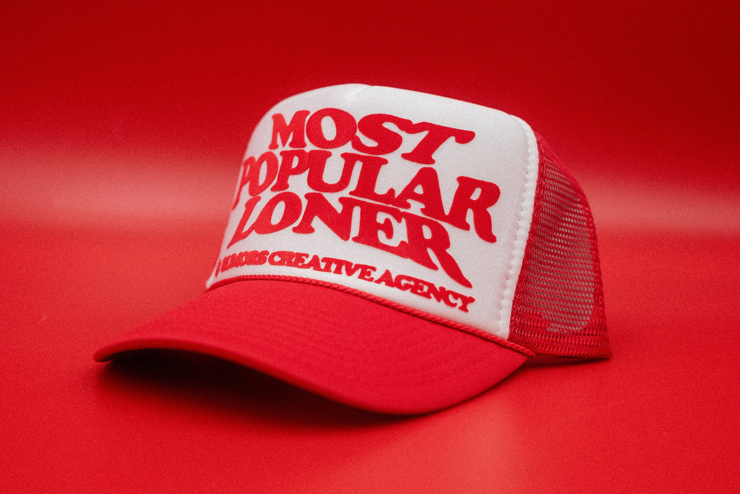 The "Most Popular Loner" Funny Trucker Hat