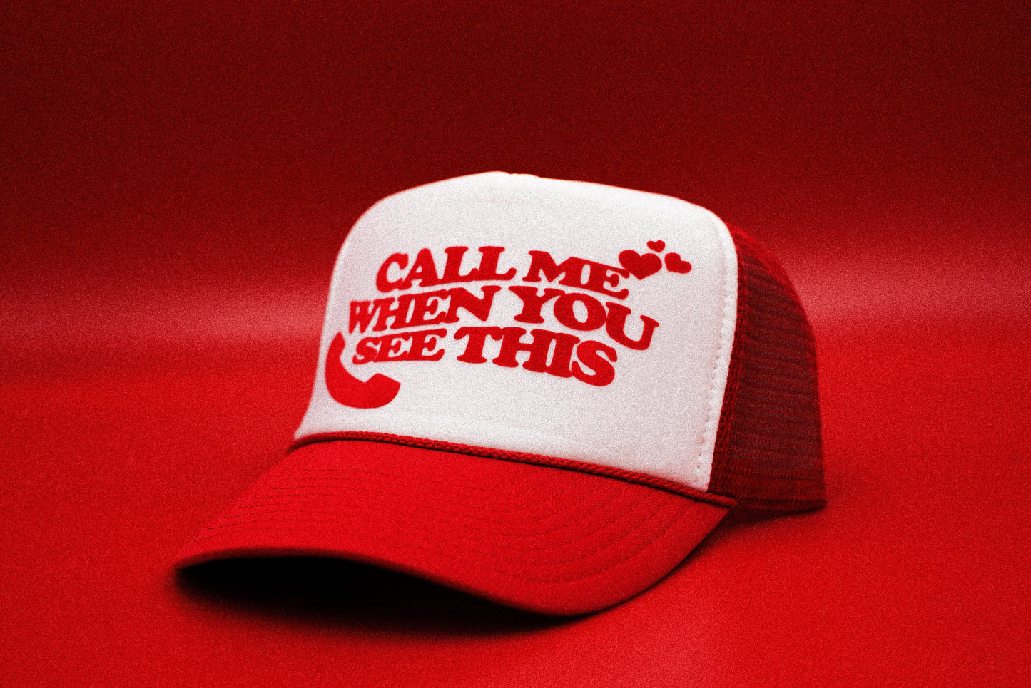 The "Call Me When You See This" Funny Trucker Hat