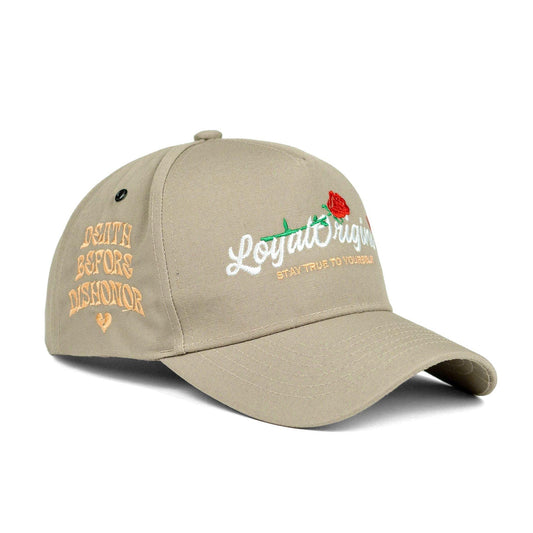 ORIGINS Premium Snapback Hat - Khaki