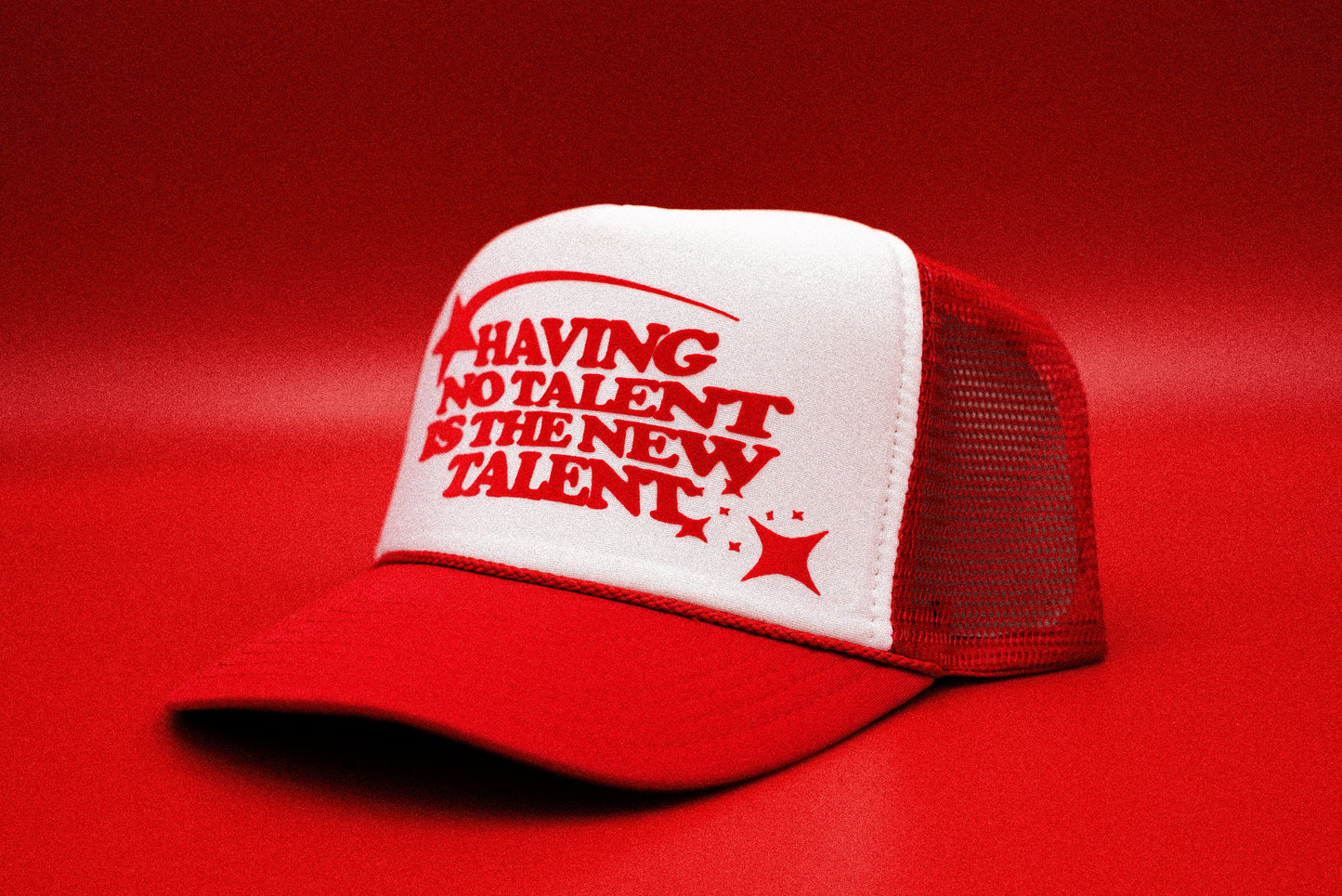 The "Having No Talent Is The New Talent" Funny Trucker Hat