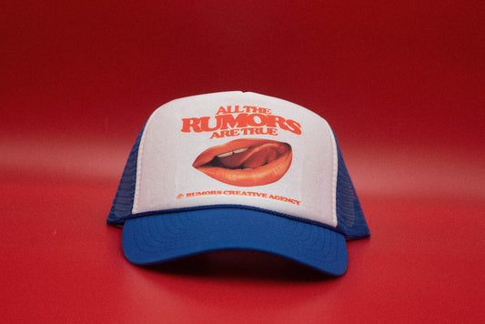 The "Rumor Lips" Trucker Hat