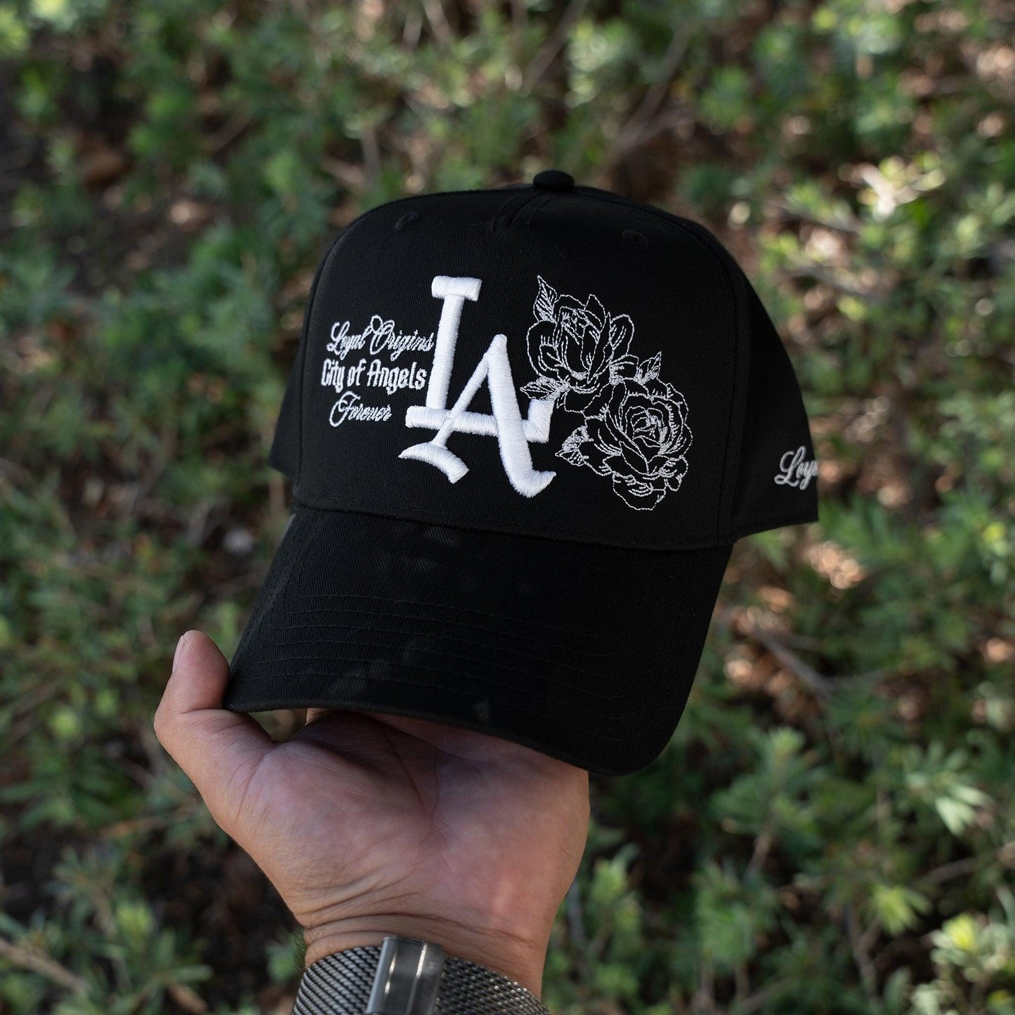 LA 'Roses' V2 Premium Snapback Hat