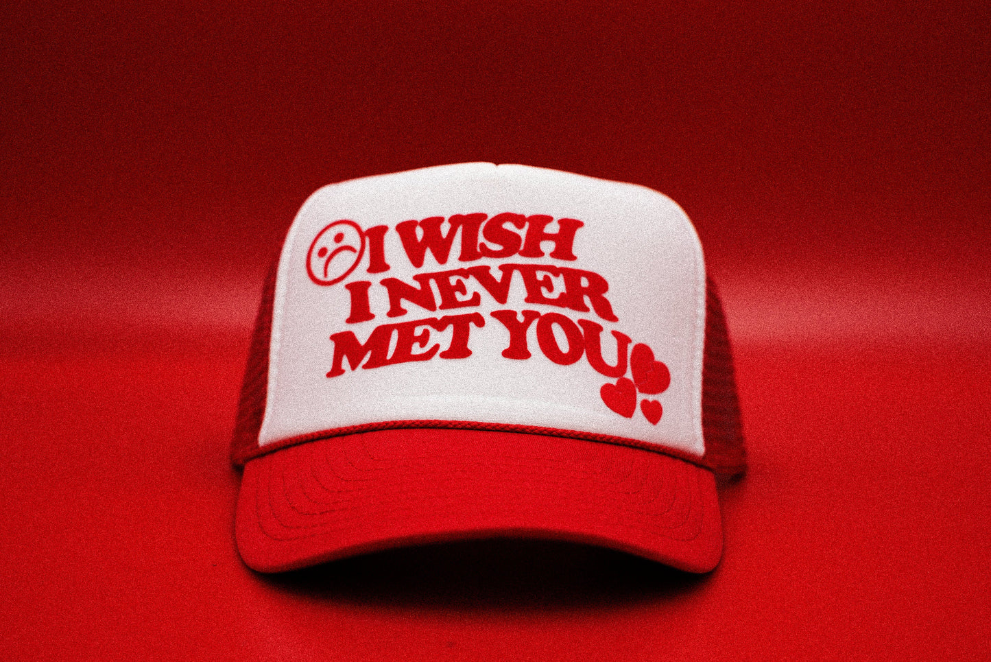 The "I Wish I Never Met You" Funny Trucker Hat