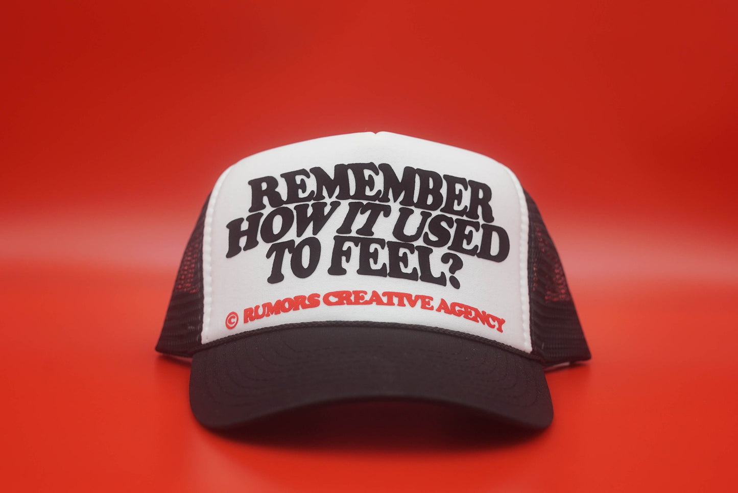 The "Remember How It Used To Feel" Funny Trucker Hat