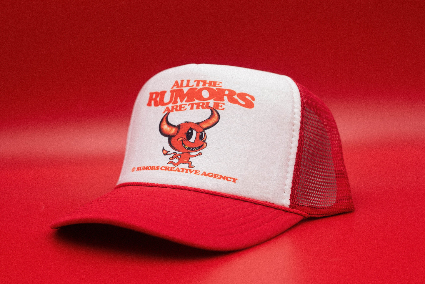 The "Rumor Devil" Trucker Hat