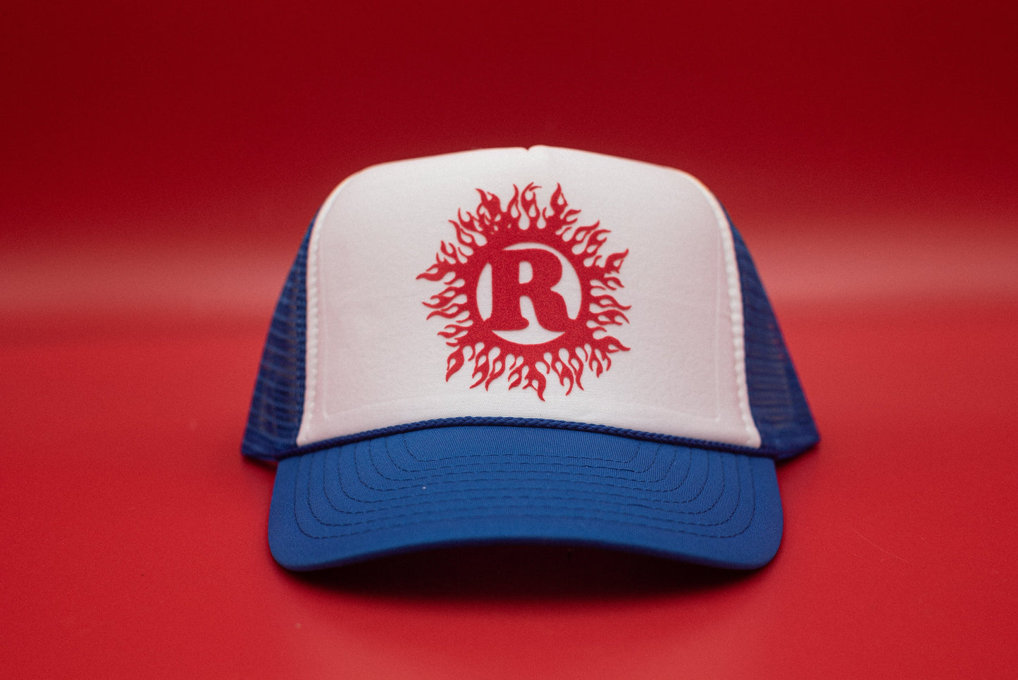 The "Flame Of Rumors" Trucker Hat