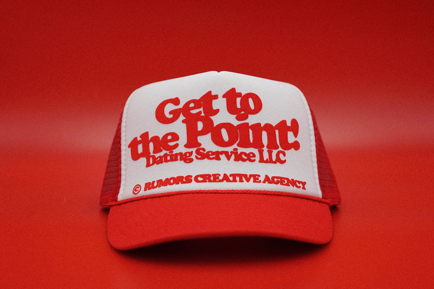 The "Get To The Point" Funny Trucker Hat