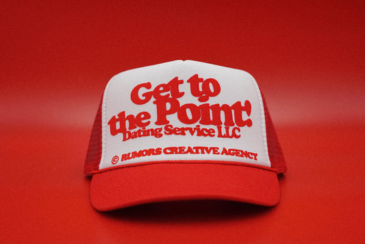 The "Get To The Point" Funny Trucker Hat