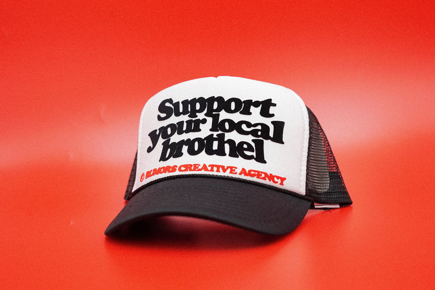 The "Support Your Local Brothel" Funny Trucker Hat