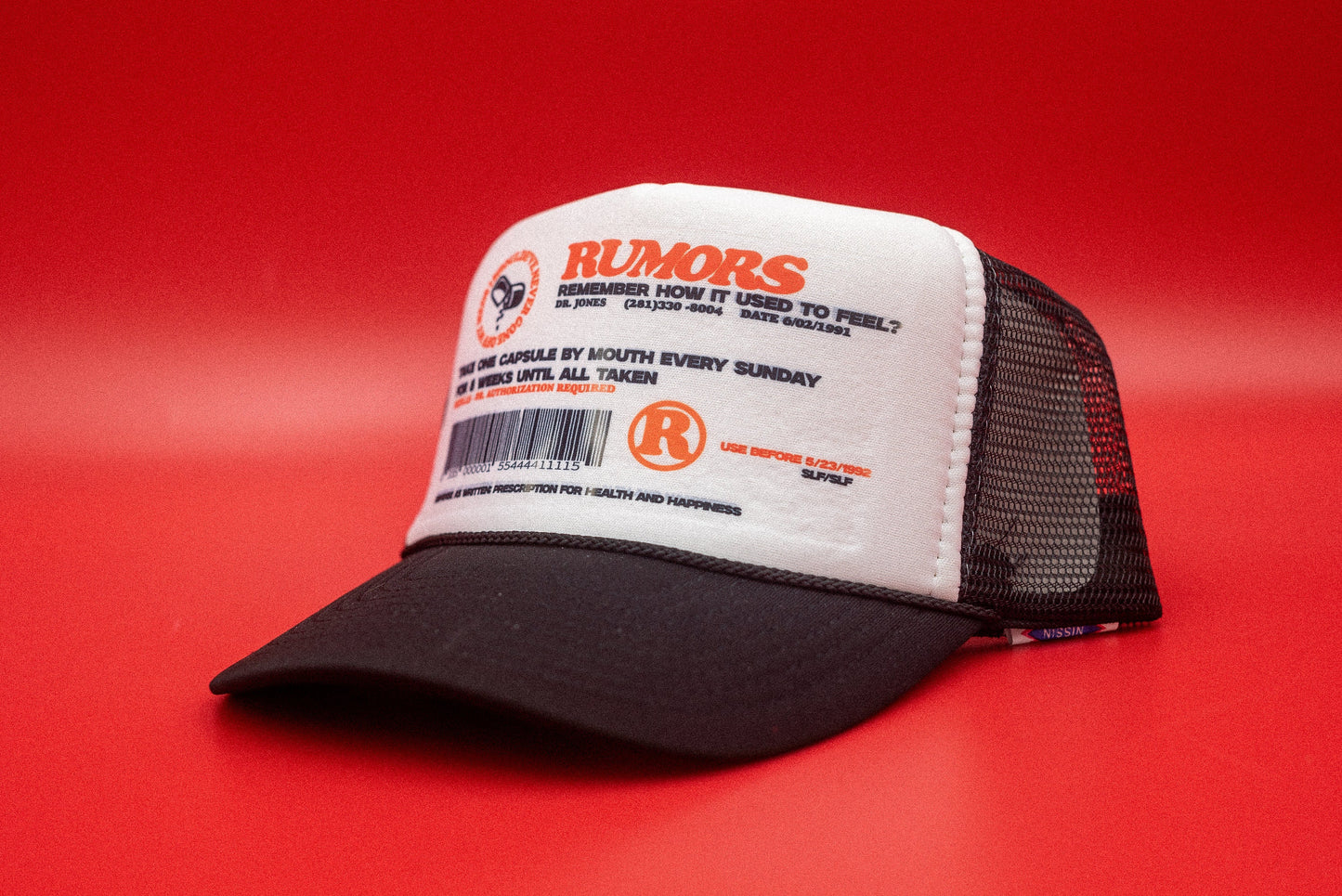 The "Rumors Pharmacy" Funny Trucker Hat