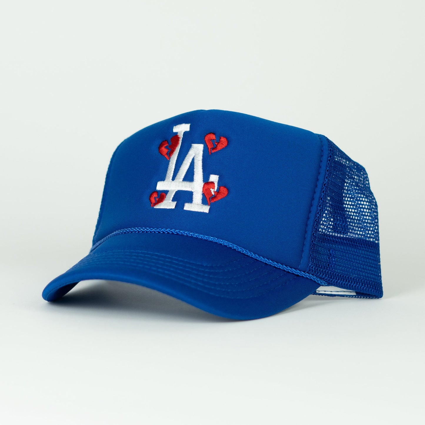 LA Los Angeles "Broken Hearts" Baseball Trucker Hats