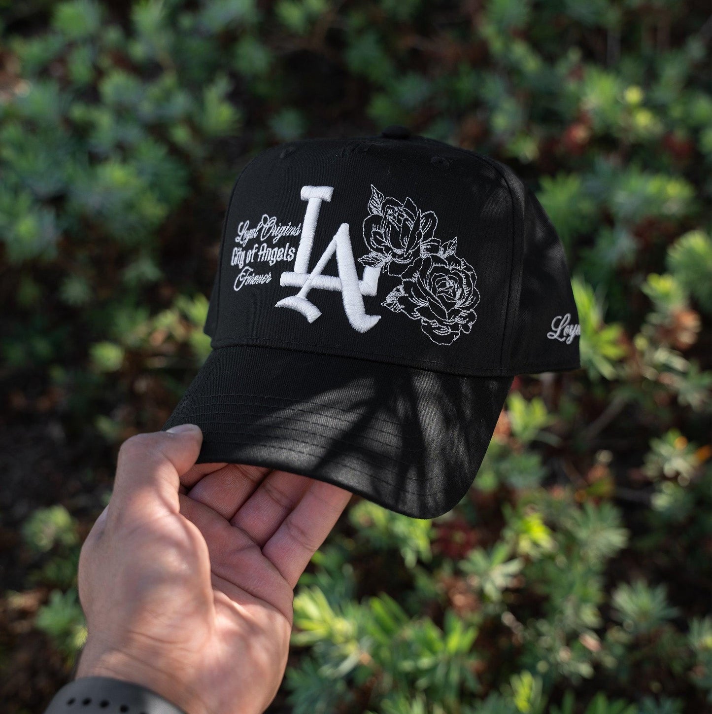 LA 'Roses' V2 Premium Snapback Hat