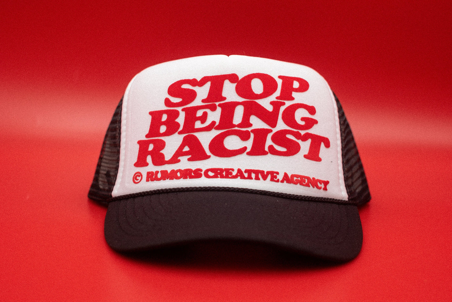 The "Stop Being Racist" Trucker Hat