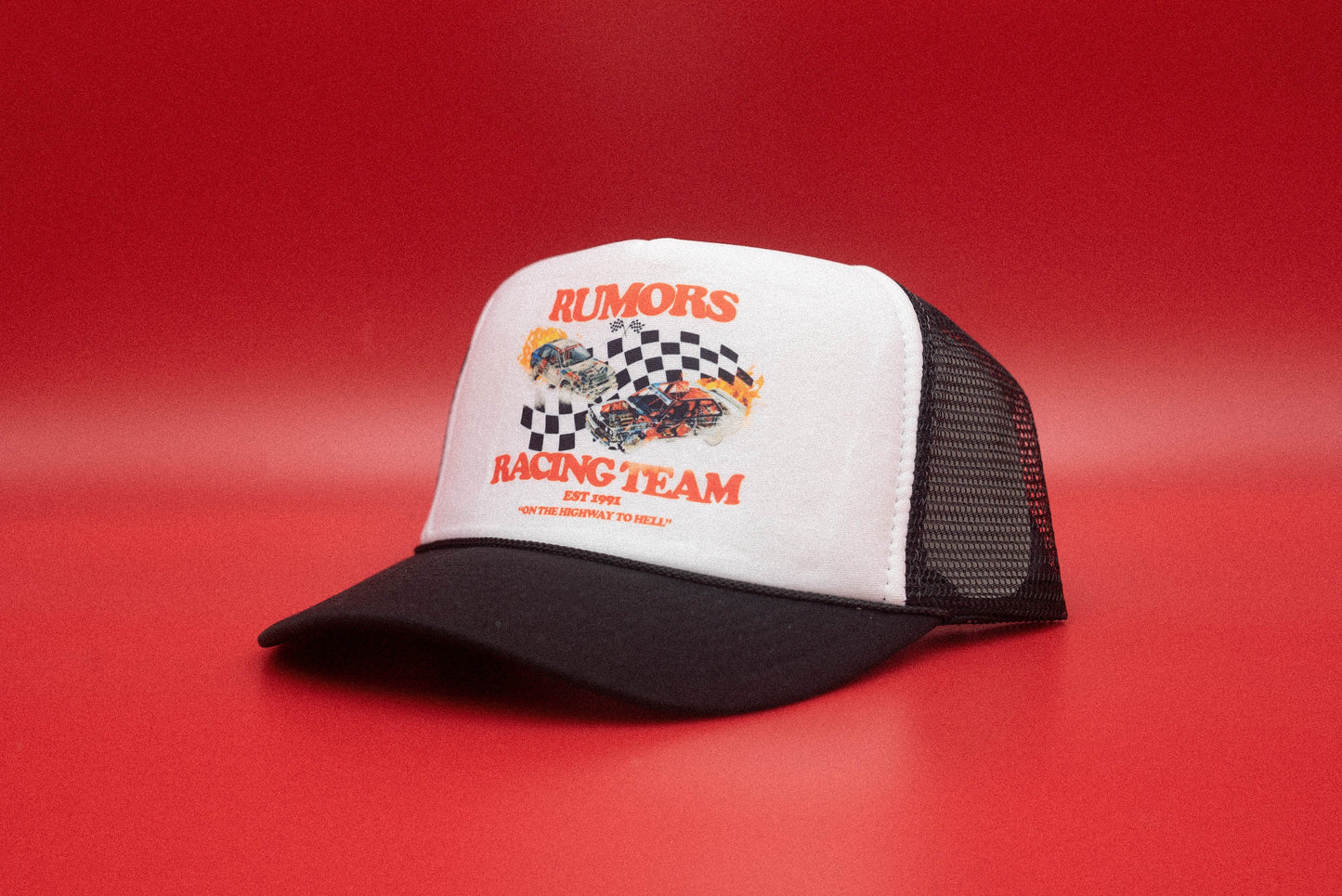 The "Rumors Racing Team" Funny Trucker Hat