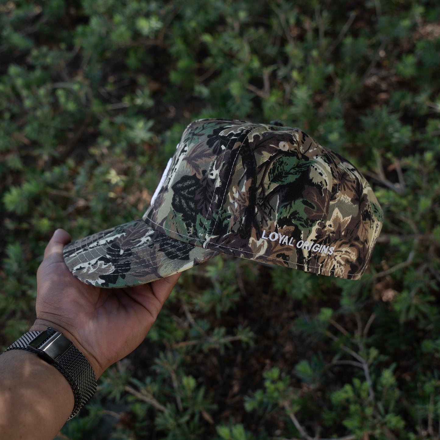 LA V2 Premium Snapback Hat - CAMO