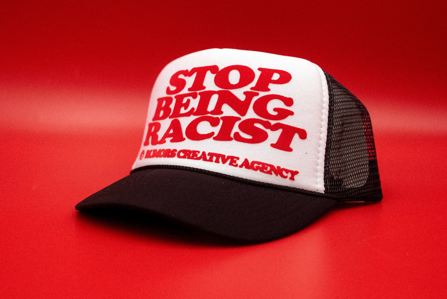 The "Stop Being Racist" Trucker Hat